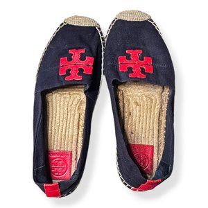 Tory Burch Weston Flat Espadrille Canvas - Natural Canvas and Jute